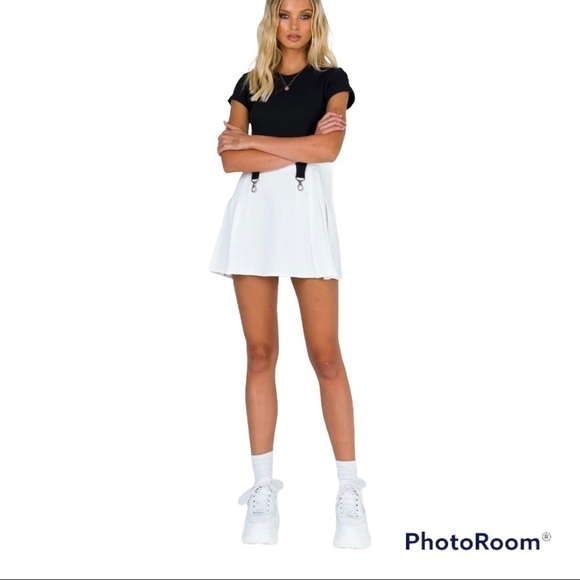 𝅺polly princess ROSELLA MINI SKIRT white
